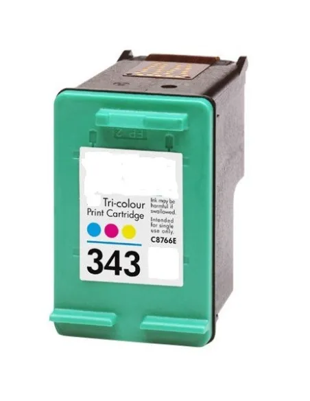 HP 343 COLOR Cartucho de tinta  color hp 343 compatible 19 ml. C8766EE