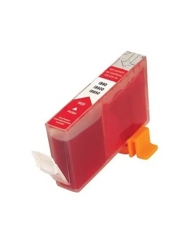 Cartucho tinta para impresora bci-6 r canon i990 - i9900 photo- i9950 photo - pixma ip 8500 rojo