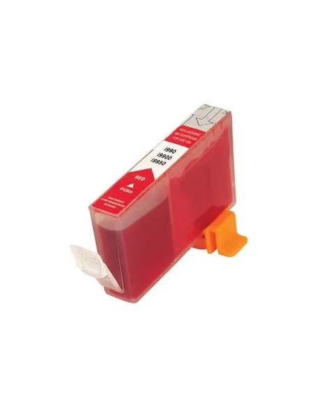 Cartucho tinta para impresora bci-6 r canon i990 - i9900 photo- i9950 photo - pixma ip 8500 rojo