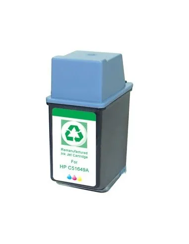 Hp 49 cartucho de tinta compatible color 24 ml 51649A