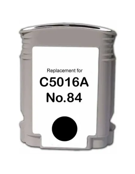 Hp 84 cartucho de tinta para impresora compatible NEGRO C5016A