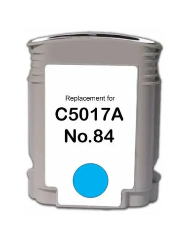Hp 84 cartucho de tinta para impresora compatible CYAN CLARO C5017A