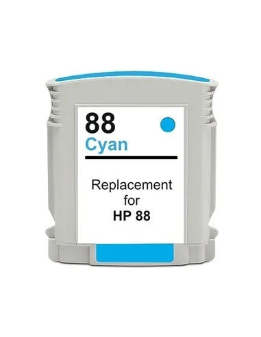 HP 88XL CIAN Cartucho de tinta para impresora hp 88XL CYAN compatible officejet pro series 28 ml. C9391A