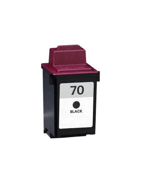 LEXMARK 70 NEGRO cartucho compatible  LEXMARK 12A1970 NEGRO 25ML (lexmark 70)