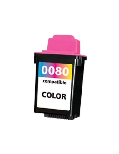 LEXMARK 80 COLOR cartucho compatible  LEXMARK 12A1980 COLOR 25ML (lexmark 80)