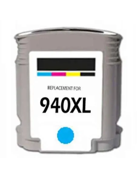 HP 940XL CIAN Cartucho de tinta CYAN compatible hp 940xl 25ML c4907ae