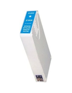 CARTUCHO TINTA PARA IMPRESORA CIAN EPSON RX700 COMPATIBLE T5592	