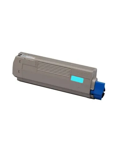 OKI C610 CIAN toner compatible 6000 pags.