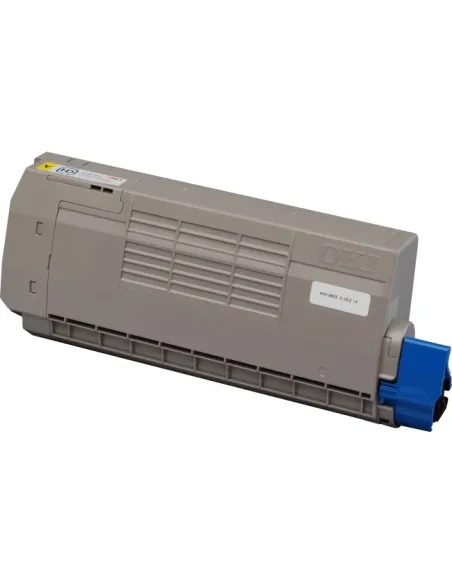 OKI C610 AMARILLO toner compatible 6000 pags.