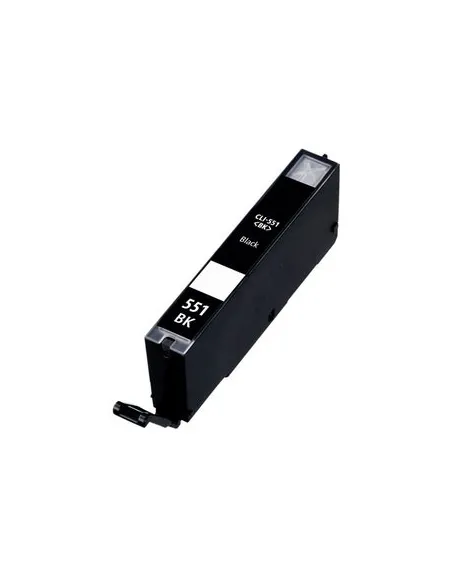 CLI-551XL-BK CANON NEGRO Compatible CLI-551XL BK(Alta Capacidad) Canon Pixma IP7250 MG5450 MG6350 MX725 MX925