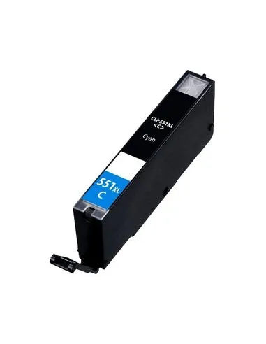 CLI-551XL-C CANON CIAN Compatible CLI-551XL-C (Alta Capacidad) Canon Pixma IP7250 MG5450 MG6350 MX725 MX925