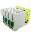 pack 4 tintas compatibles  Epson T0551+T0552+T0553+T0554