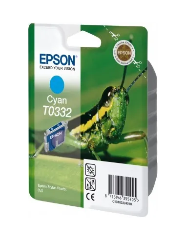 cartucho cián original Epson T0332
