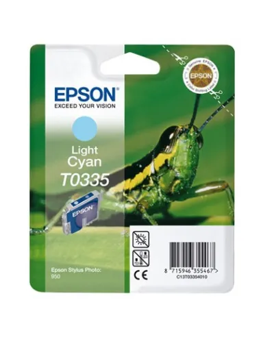 cartucho original cián claro Epson T0335