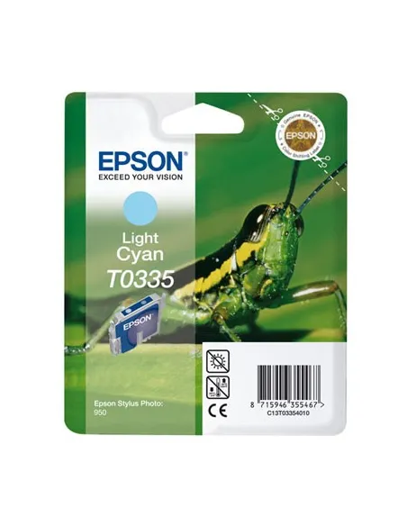 cartucho original cián claro Epson T0335