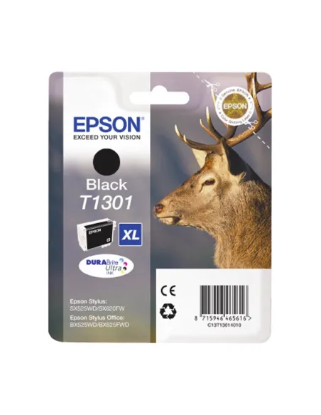 Cartucho negro original Epson T1301 25.4 ml