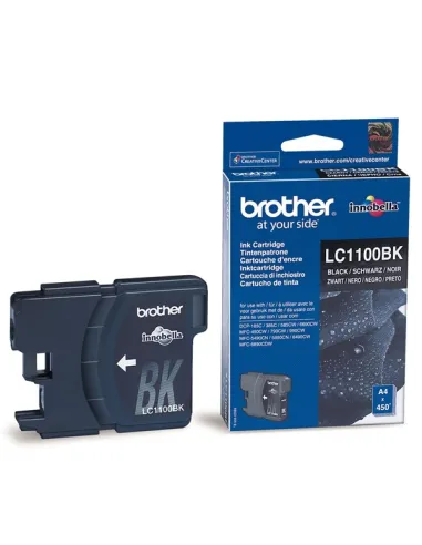 cartucho negro original Brother LC1100BK