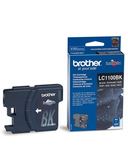 cartucho negro original Brother LC1100BK