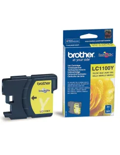 cartucho amarillo original Brother LC1100Y