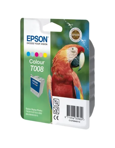 cartucho color original Epson T008