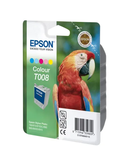 cartucho color original Epson T008