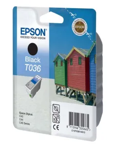 cartucho negro original Epson T036