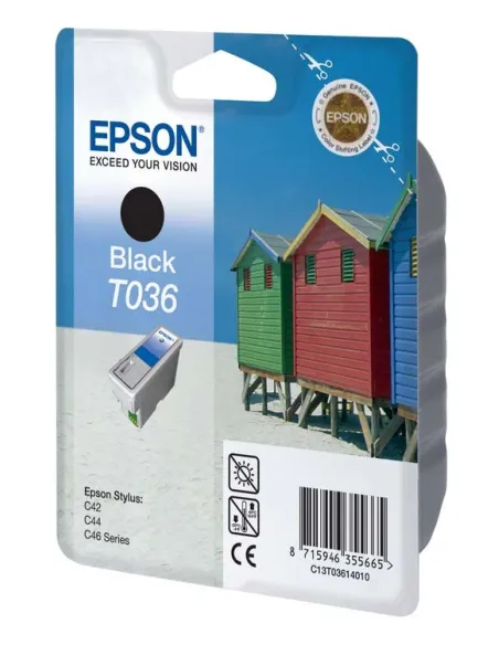 cartucho negro original Epson T036