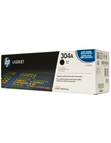 Toner negro original hp CC530A laserjet cp2025 n/cp2025 dn/cm2320 nf/cm2320 fxi
