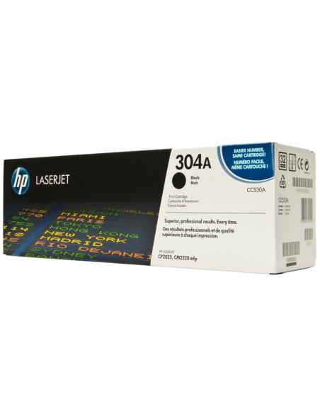 Toner negro original hp CC530A laserjet cp2025 n/cp2025 dn/cm2320 nf/cm2320 fxi