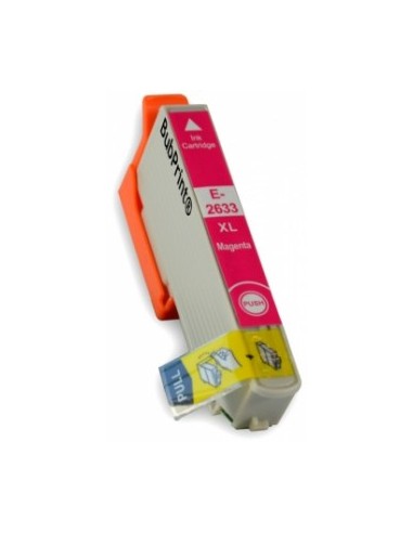 T2633 EPSON MAGENTA cartucho Magenta Compatible con Epson T2633 26XL