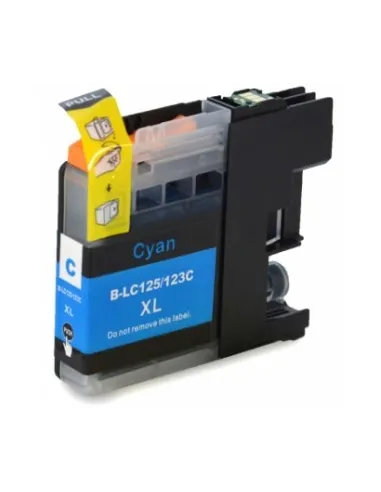 LC125C BROTHER CIAN cartucho compatible cián Brother LC125C  alta capacidad