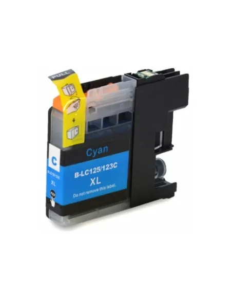 LC125C BROTHER CIAN cartucho compatible cián Brother LC125C  alta capacidad
