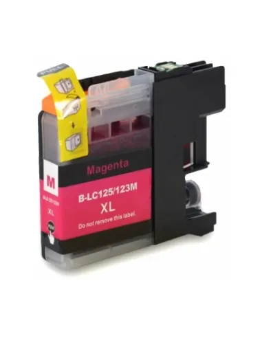 LC125M BROTHER MAGENTA cartucho compatible magenta Brother LC125M