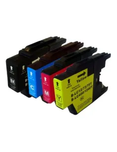 LC1240 BROTHER pack 4 cartuchos compatibles Brother LC1240