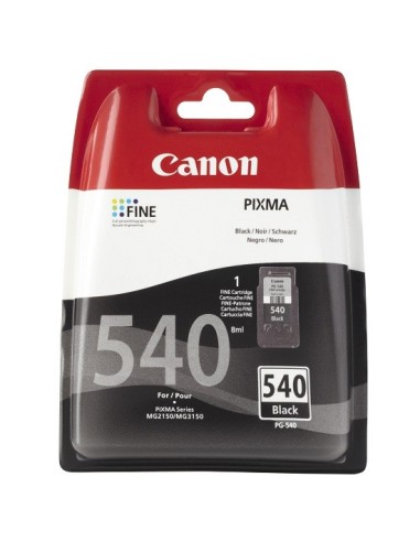 Canon PG-540 (5225B004) Cartucho original de tinta negro ~180 páginas, estandard 