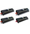 Q3960/1/2/3 HP pack 4 toners compatibles HP Q3960A-Q3961A-Q3962A-Q3963A