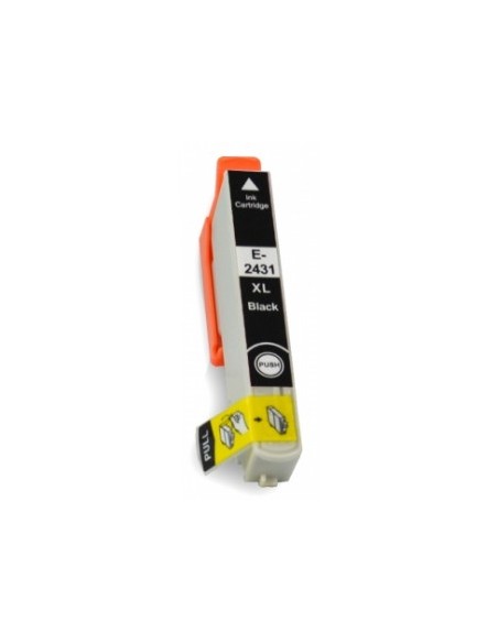 T2431 EPSON NEGRO cartucho compatible Negro Epson T2431 24XL Alta capacidad