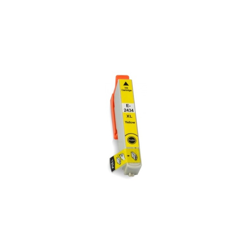T2434 EPSON AMARILLO cartucho compatible AMARILLO Epson T2434 alta capacidad 24Xl