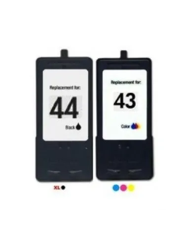 pack compatibles Lexmark 44xl + Lexmark 43xl                                                                 	