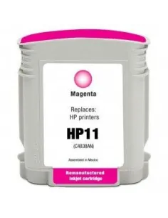 HP 11 MAGENTA cartucho compatible MAGENTA HP 11 C4837A