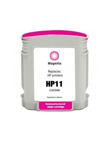 HP 11 MAGENTA cartucho compatible MAGENTA HP 11 C4837A