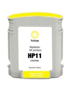 HP 11 AMARILLO cartucho compatible AMARILLO HP 11 C4838A