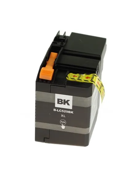 BROTHER LC-529XL BK tinta compatible negro DCP-J100 / DCP-J105 / MFC-J200
