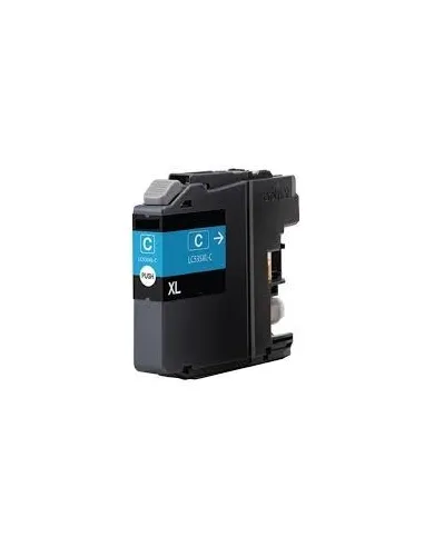 BROTHER LC-525XL-C CIÁN tinta compatible DCP-J100 / DCP-J105 / MFC-J200