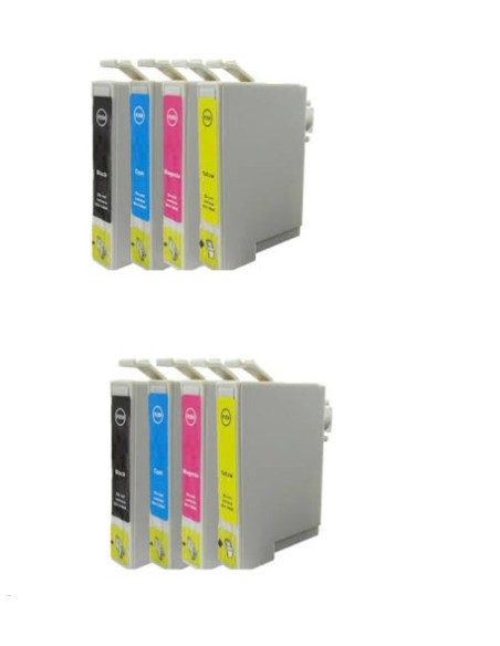Epson T0711/2/3/4 8 tintas comp. NonOem 