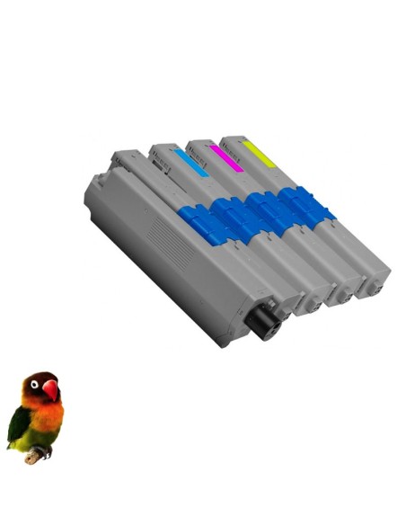 Pack 4 tóners OKI C301/C321/MC332/MC342