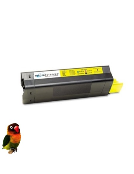 OKI c3100- c3200- c5100- c5200- c5300- c5400-C5510  AMARILLO toner compatible