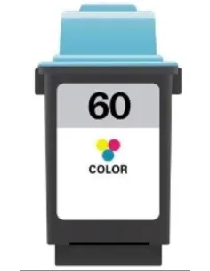 cartucho de tinta color compatible Lexmark 60