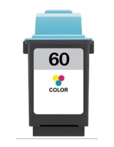 cartucho de tinta color compatible Lexmark 60