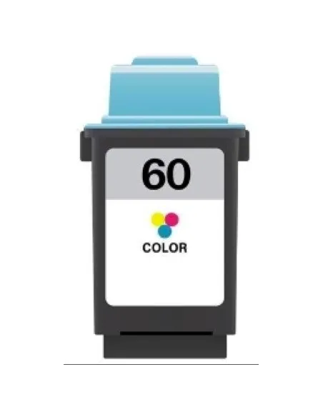cartucho de tinta color compatible Lexmark 60